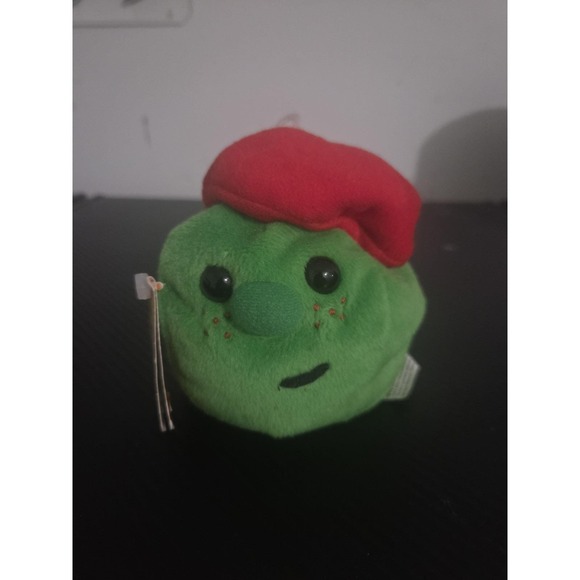 Gund Other - Veggie Tales French Peas Jean Claude Bean Plush, Red Hat, Gund, 1990's D21